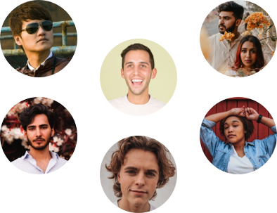 image of 5 people smiling